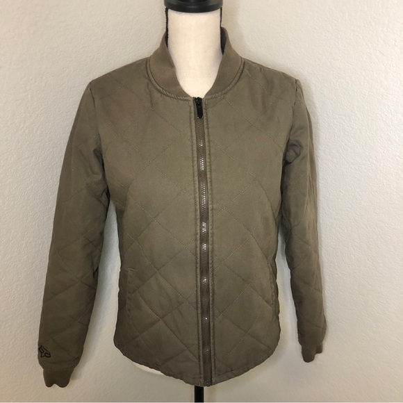 Fox Racing Quilted Bomber Jacket Size Small - Picture 4 of 16
